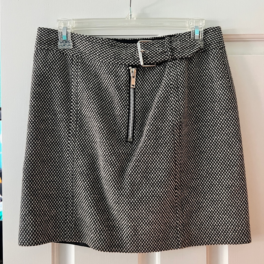 Tommy Hilfiger Houndstooth Miniskirt